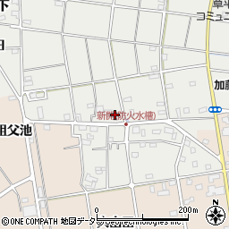愛知県愛西市草平町新開82周辺の地図