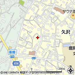 静岡県富士市久沢859-2周辺の地図