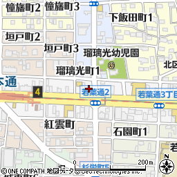 天津菜館周辺の地図
