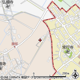 滋賀県彦根市服部町380-4周辺の地図