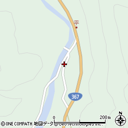 滋賀県大津市葛川坂下町262-1周辺の地図