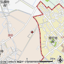 滋賀県彦根市服部町381周辺の地図