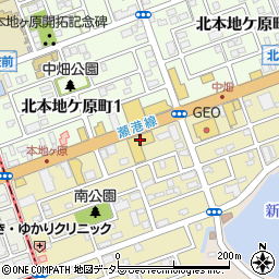 名古屋スバル自動車本地ヶ原店周辺の地図
