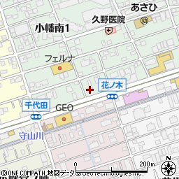 ファミリーマート守山小幡南店周辺の地図
