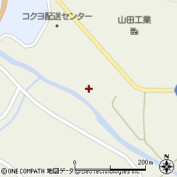 員弁川周辺の地図