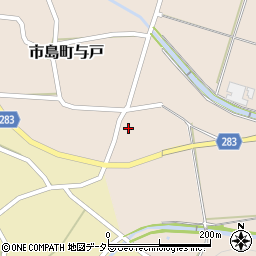 兵庫県丹波市市島町与戸879周辺の地図