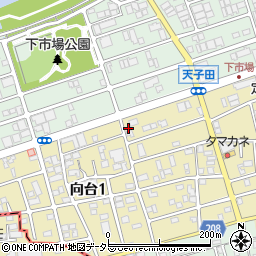 愛知県名古屋市守山区向台1丁目1803周辺の地図