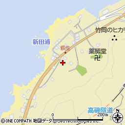 千葉県富津市萩生1310周辺の地図