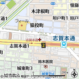 有限会社名古屋ユニオン周辺の地図
