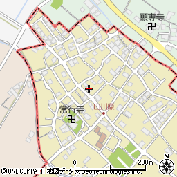 滋賀県愛知郡愛荘町山川原53周辺の地図