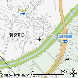 愛知県瀬戸市若宮町3丁目133周辺の地図