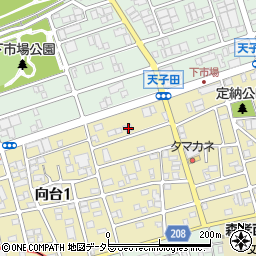 愛知県名古屋市守山区向台1丁目1822周辺の地図