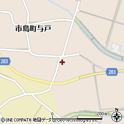 兵庫県丹波市市島町与戸890周辺の地図