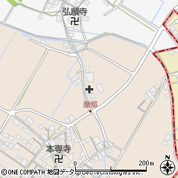 滋賀県彦根市服部町426-4周辺の地図