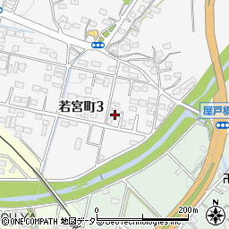 愛知県瀬戸市若宮町3丁目127周辺の地図