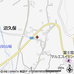 静岡県富士宮市沼久保618周辺の地図