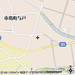 兵庫県丹波市市島町与戸887周辺の地図