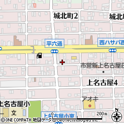 愛知県名古屋市西区上名古屋4丁目16-8周辺の地図