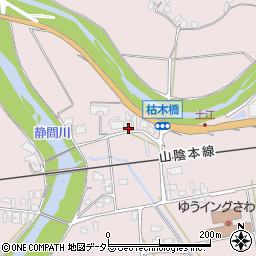島根県大田市長久町土江土江下周辺の地図