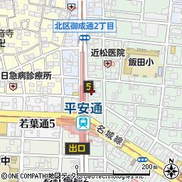 株式会社オービス名古屋営業所周辺の地図