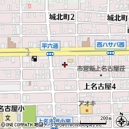愛知県名古屋市西区上名古屋4丁目16-5周辺の地図