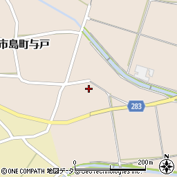 兵庫県丹波市市島町与戸2506周辺の地図