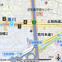 贅食屋千壽周辺の地図