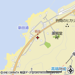 千葉県富津市萩生1309周辺の地図