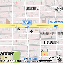 愛知県名古屋市西区上名古屋4丁目16-7周辺の地図