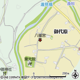 千葉県富津市御代原59周辺の地図