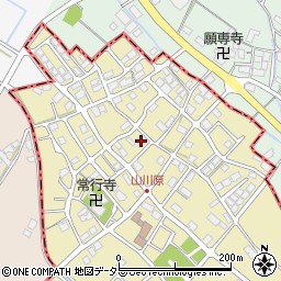 滋賀県愛知郡愛荘町山川原59周辺の地図