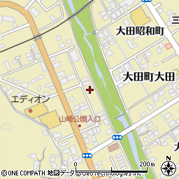 島根県大田市大田町大田山崎ロ-1177-26周辺の地図