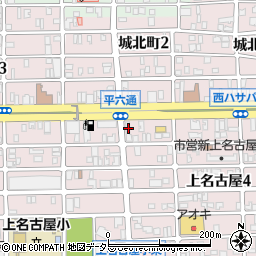 愛知県名古屋市西区上名古屋4丁目16-11周辺の地図