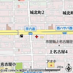 愛知県名古屋市西区上名古屋4丁目16-17周辺の地図