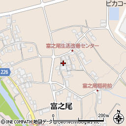 滋賀県犬上郡多賀町富之尾1238周辺の地図