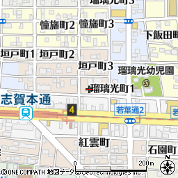 愛知県名古屋市北区垣戸町3丁目3周辺の地図