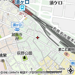セブンイレブン清須須ケ口店周辺の地図