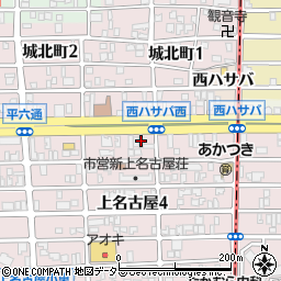 愛知県名古屋市西区上名古屋4丁目17-27周辺の地図