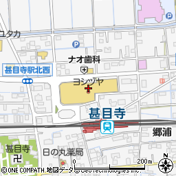 エリートクリーニング　ヨシヅヤ甚目寺店周辺の地図