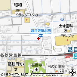 野田塾甚目寺校周辺の地図