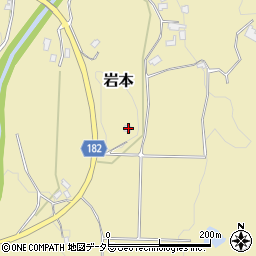 千葉県富津市岩本345周辺の地図