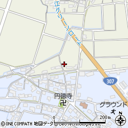 滋賀県犬上郡甲良町金屋696周辺の地図