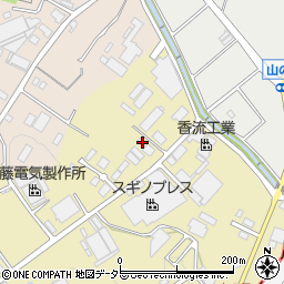 愛知県瀬戸市山の田町193周辺の地図