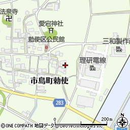 兵庫県丹波市市島町勅使501周辺の地図