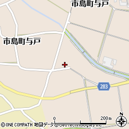 兵庫県丹波市市島町与戸897周辺の地図