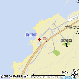 千葉県富津市萩生1294周辺の地図