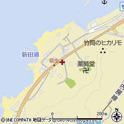 千葉県富津市萩生1290周辺の地図