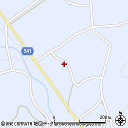 兵庫県丹波市市島町北奥645-1周辺の地図