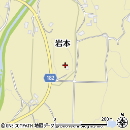 千葉県富津市岩本346周辺の地図