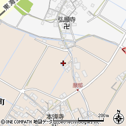 滋賀県彦根市服部町450-1周辺の地図